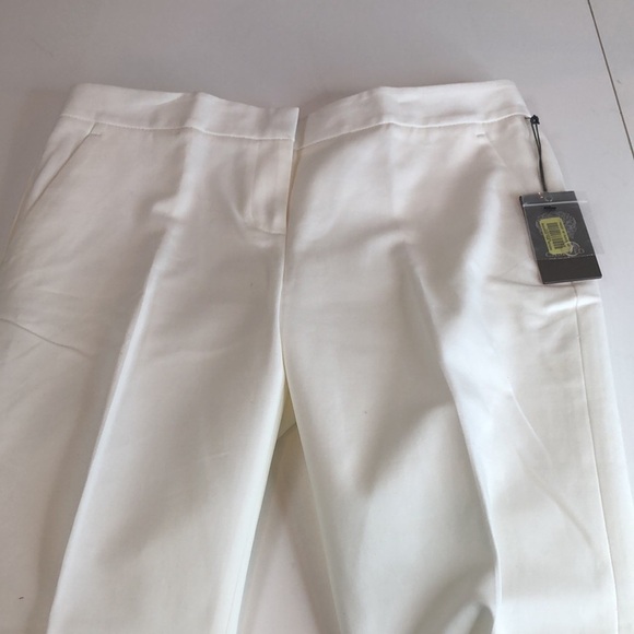 NWT Vince Camuto Classic White Ankle Pants Women’s size 6 - Picture 7 of 11